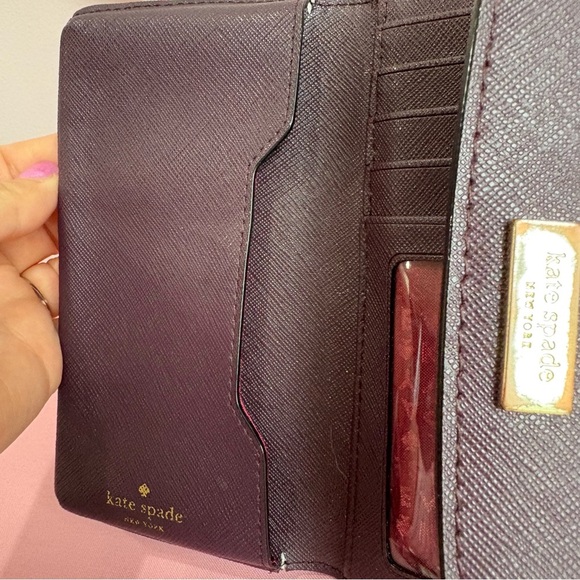 Kate Spade Purple Wristlet Clutch - Picture 9 of 13